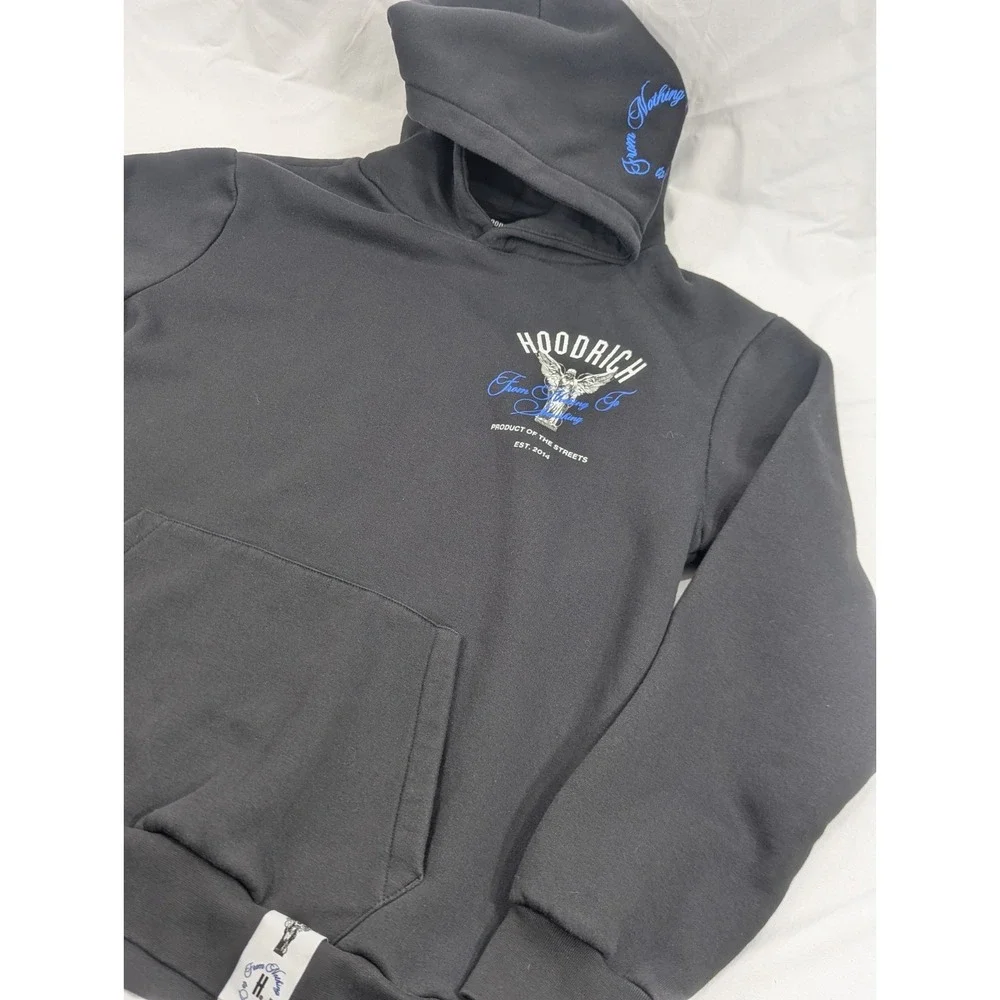 Hoodrich Product Of The‎ Streets From Nothing To Something Pullover Hoodie Large